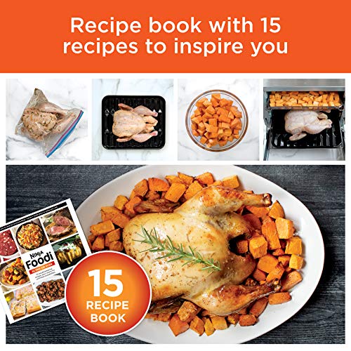 Ninja Air Fryer & Toaster Oven | Foodi Series, XL Pro Air Oven Kitchen Countertop Convection | 10-in-1 Functions | Fits a 5-lb Chicken & Sheet Pan of Vegetables | 1800 Watts | Stainless Steel | DT201