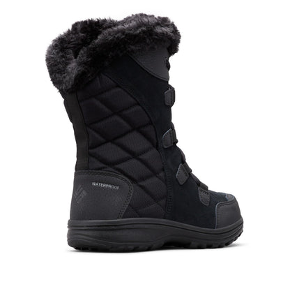 Columbia Womens Ice Maiden II, Black/Columbia Grey, 8