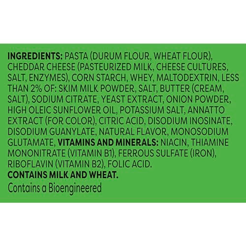 Knorr Pasta Sides Cheesy Cheddar Rotini For Delicious Quick Pasta Side Dishes No Artificial Flavors, No Preservatives, No Added MSG 4.3 oz