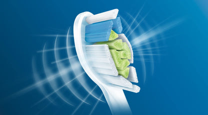 Philips Sonicare Genuine W DiamondClean Replacement Toothbrush Heads, 2 Brush Heads, White, HX6062/65