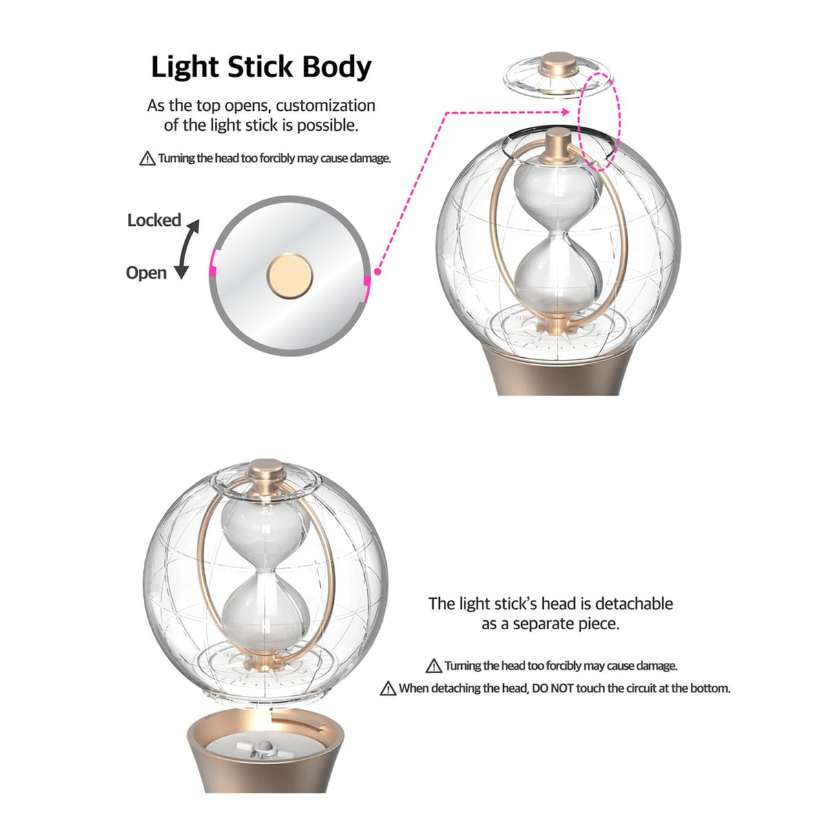 ATEEZ Official Light Stick - Version 2