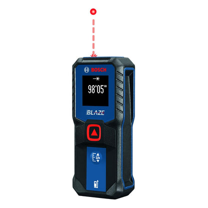 BOSCH GLM100-23 100 Ft Blaze Laser Distance Measure, Includes 2 AA Batteries