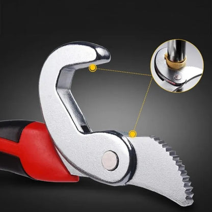 Multi Functional Dual Head Wrench Adjustable Hand Tool for DIY Plumbing Repairs and Household Projects
