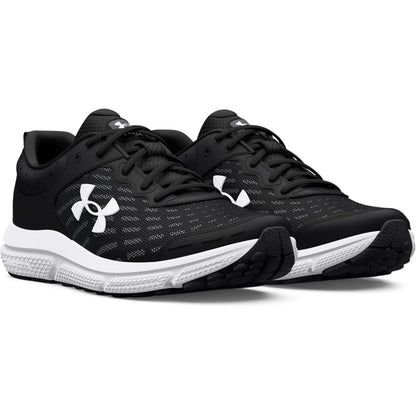 Under Armour Men's Charged Assert 10, (001) Black/Black/White, 10, US