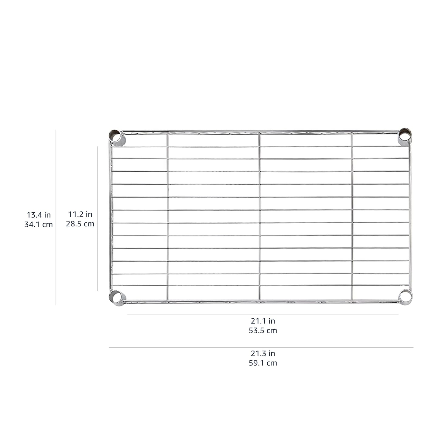 Amazon Basics Foldable Portable Laundry Drying Rack for Indoor Air Drying Clothing, 14.5 x 29.5 x 41.8 inches (LxWxH), Chrome Silver