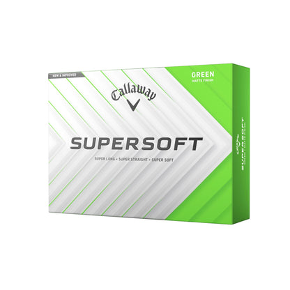Callaway Golf Supersoft Golf Balls (2025, Green)