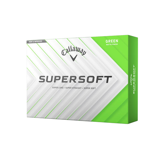 Callaway Golf Supersoft Golf Balls (2025, Green)