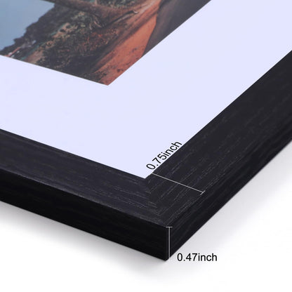 Vittanly 10 Pack Picture Frames Collage Wall Decor, Gallery Frame Set for Wall Mounting or Tabletop Display, Multi Sizes Including 2pcs 8x10, 4pcs 5x7, 4pcs 4x6, Black
