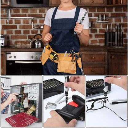 115-in-1 Precision Screwdriver Set, Electronics Repair Tool Kit Micro Magnetic Bit with Flexible Shaft for Phone, Mac, Computer, Watch, Console, Doorbell, Electronic, Tools Gift