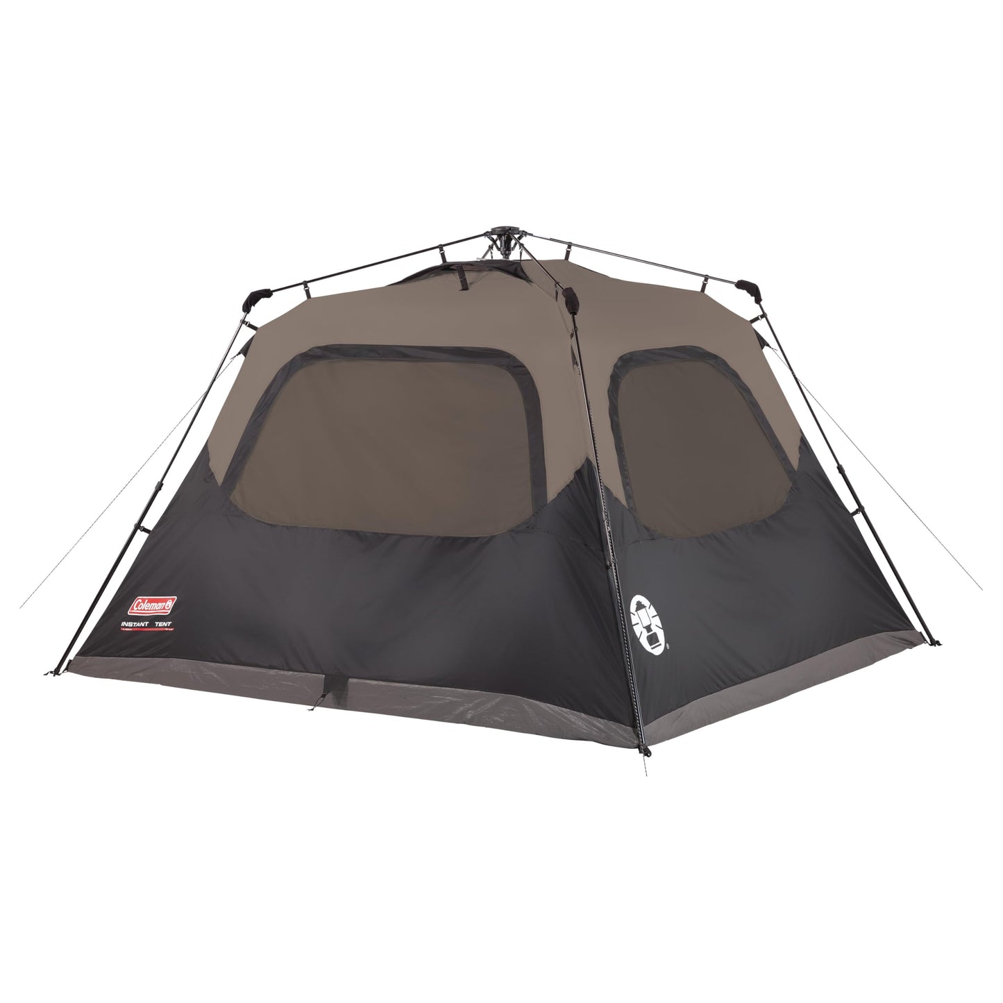 Coleman Instant Tent with 1-Minute Setup, 4/6/8/10 Person Tent with Pre-Attached Poles, Air Vent, & Carry Bag