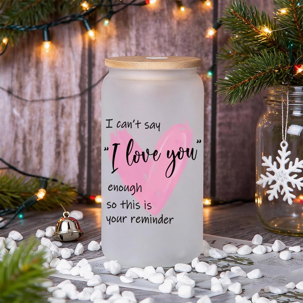 I Love You Gifts for Her Girlfriend Sister Wife Mom, Valentines Day Gifts for Girlfriend Wife from Boyfriend Husband, Wedding Anniversary Romantic Gift for Women, Miss You Gift for Lovers-131