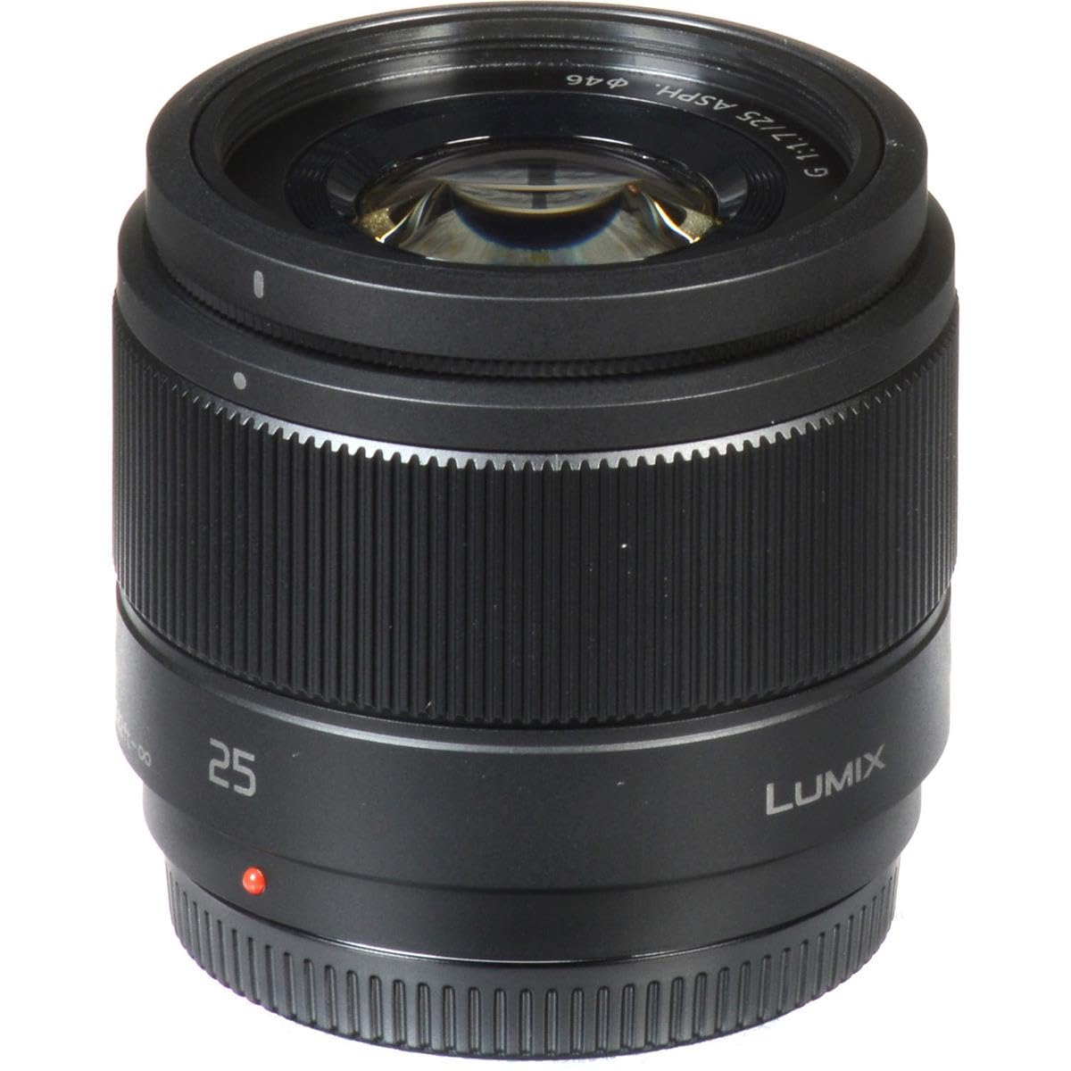 Panasonic LUMIX G Lens, 25mm, F1.7 ASPH, Mirrorless Micro Four Thirds, H-H025K (USA Black)