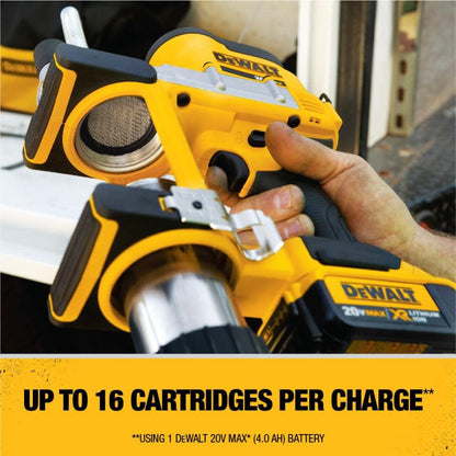DEWALT Grease Gun Kit 20V MAX with Battery and Charger Cordless Grease Gun, 42” Hose, 10,000 PSI, Variable Speed Triggers (DCGG571M1)
