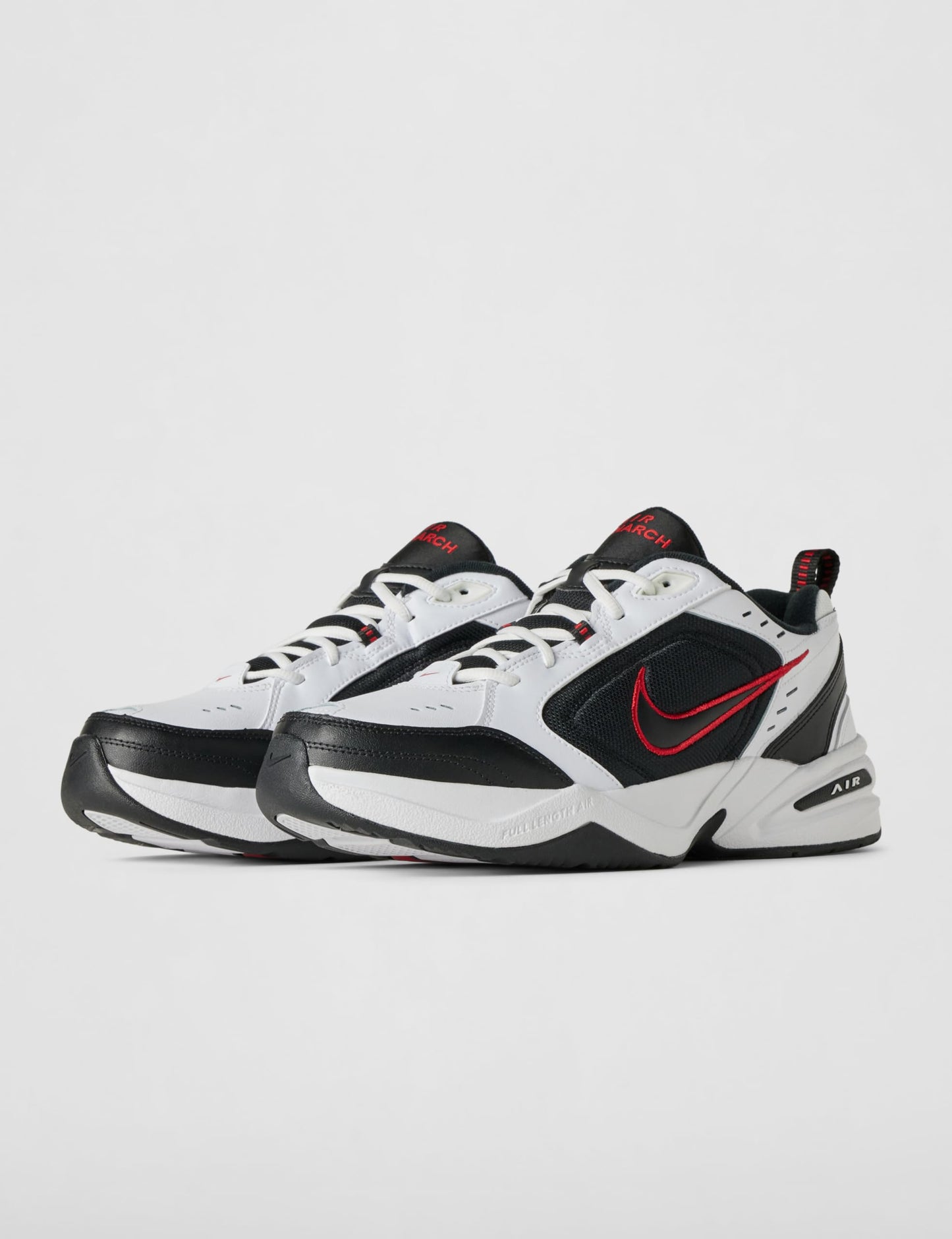 Nike Men's Air Monarch IV Training/Workout Shoes, White/Black, 9