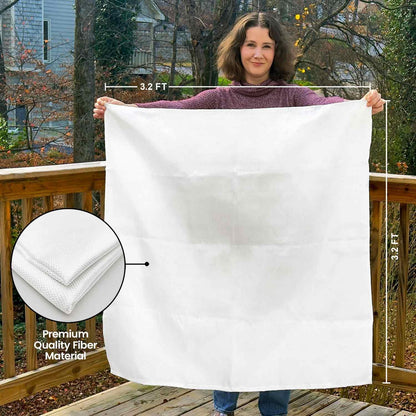 Prepared Hero Emergency Fire Blanket - 4 Pack Suppression for Kitchen, 40” x Home, Fiberglass Blanket.