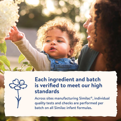 Similac Dual Prebiotic Blend, Baby Formula with Iron, Milk-Based Powder, 0-12 Months, 30.8-oz Can