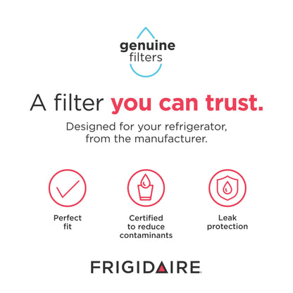 Frigidaire PurePour® PWF-1 (FPPWFU01) & PureAir® AF-2 (FRGPAAF2) Water & Air Filter Combo Kit