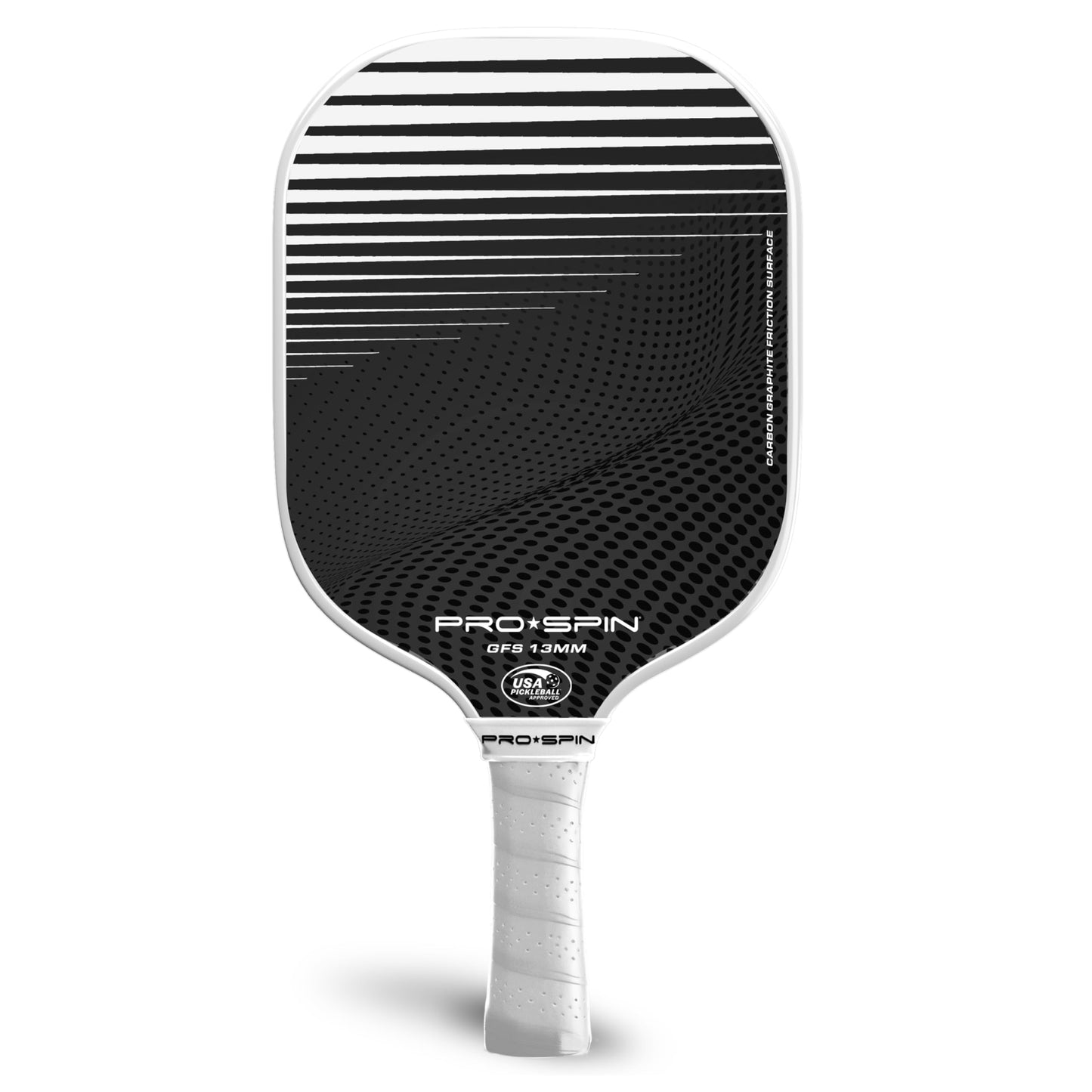 PRO-SPIN Carbon Fiber Pickleball Paddles Set of 2 | Lightweight Pickleball Set with Indoor/Outdoor Balls and Bag – Durable Pickle Ball Paddle Gift for Men, Women & Families