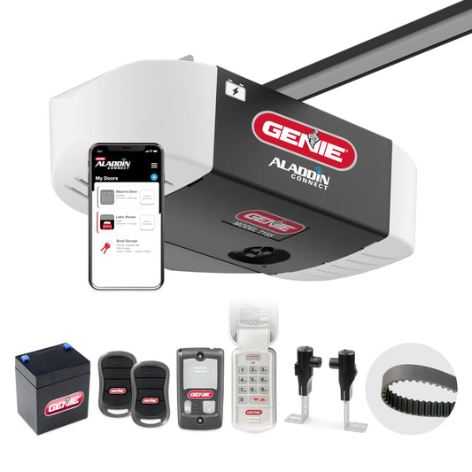 Genie StealthDrive 7155 Connect Smartphone-Controlled Belt Drive Garage Door Opener - 1 Each