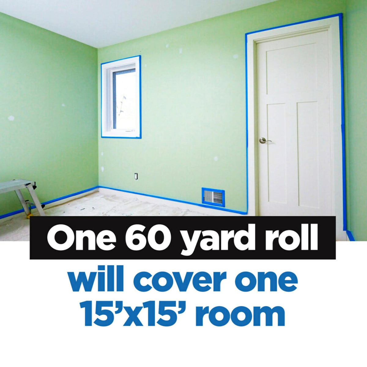 ScotchBlue Original Multi-Surface Painters Tape, 1 Inch Wide (0.94 In. x 60 Yds), 9 Rolls, Blue Paint Tape Protects Surfaces and Removes Easily, Masking Tape for Indoor and Outdoor Use (2090-24AP9)