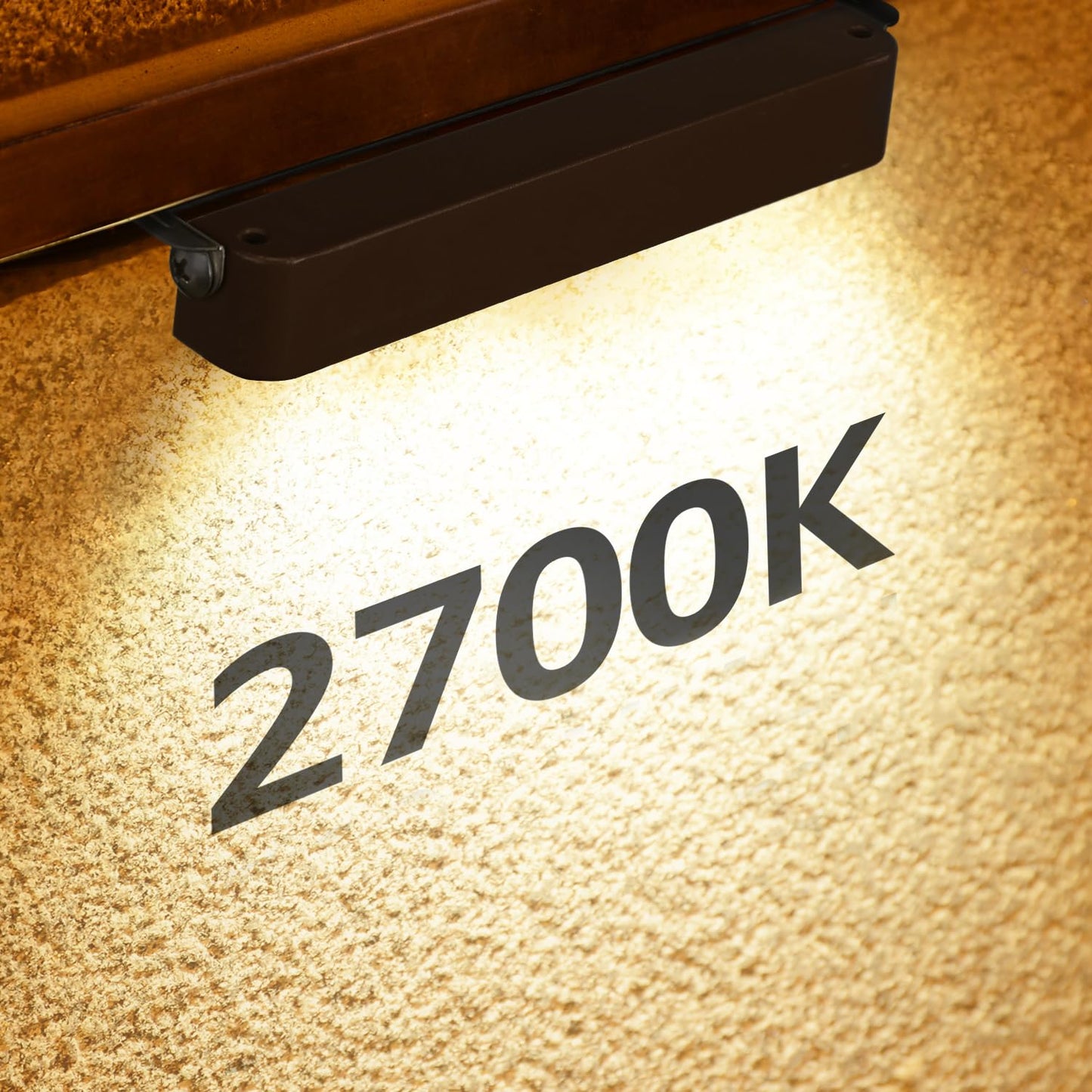 LEONLITE 8-Pack 7 Inch LED Hardscape Lighting, Retaining Wall Lights, LED Landscape Lighting, 12V Paver Light Low Voltage, 4.5W Outdoor Step Lights, 2700K Soft White, ETL