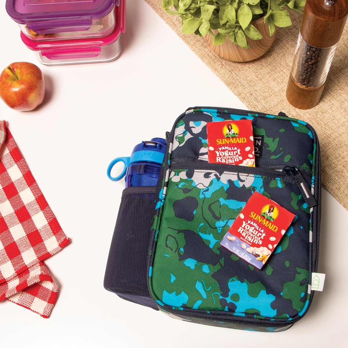 Sun-Maid Vanilla Yogurt Coated Raisins - (6 Pack) 1 oz Snack-Size Box - Yogurt Covered Dried Fruit Snack for Lunches and Snacks