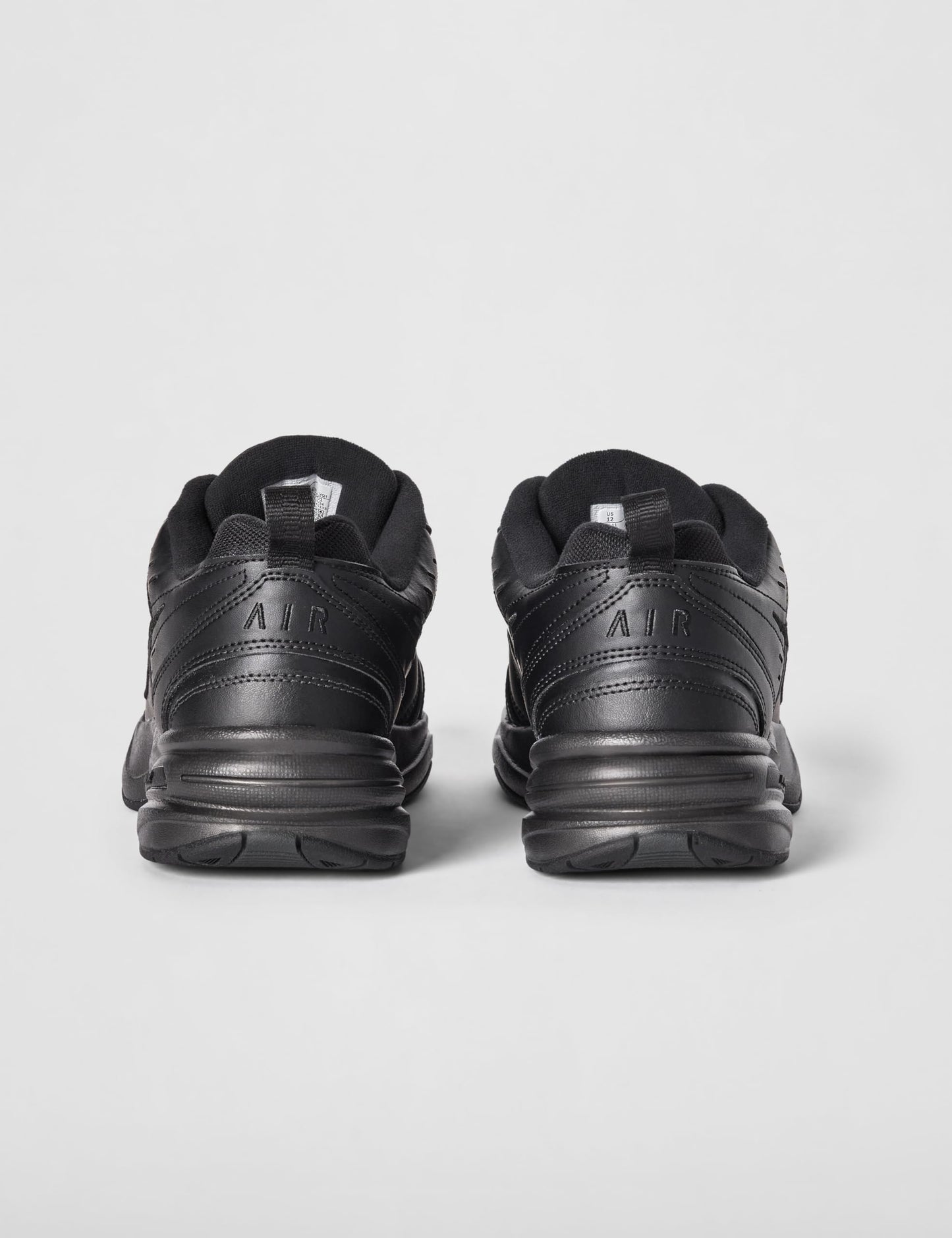 Nike Men's Air Monarch IV Training/Workout Shoes, Black/Black, 10.5