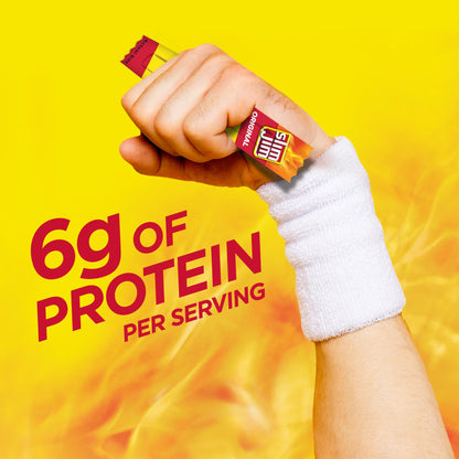 Slim Jim Smoked Meat Sticks, Original Flavor, 6g Protein Per Serving, Snack Size, Lunchbox Snack, 0.28 oz. (100 Count)