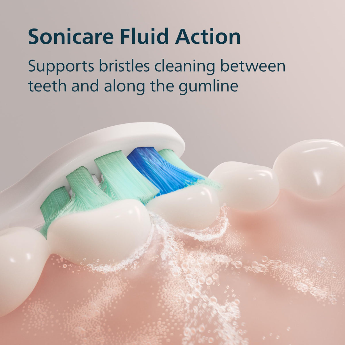 Philips Sonicare 4100 Series Electric Toothbrush - Sonic Toothbrush with Advanced Sonic Technology, Pressure Sensor, Two Intensity Settings, Smartimer & Quadpacer, Black, Model HX3681/24