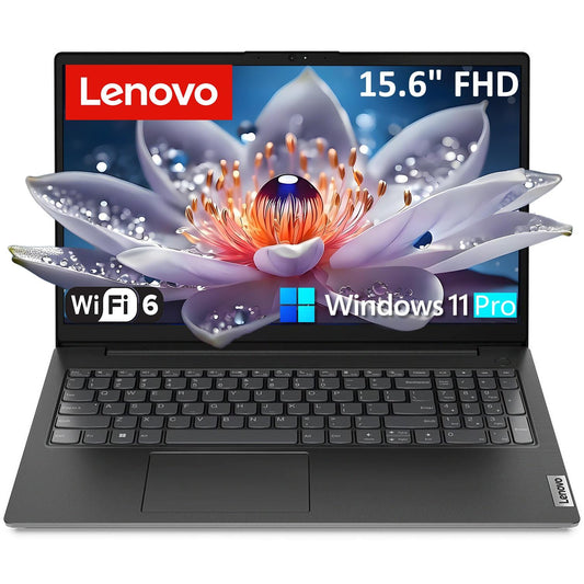 Lenovo Laptop Computer for Home Business Student, 32GB DDR4 RAM, 1TB PCIe SSD, 15.6" FHD, Intel Dual-Core Processor, WiFi 6, Bluetooth, Type-C, HDMI, Windows 11 Pro, AZ-XUT
