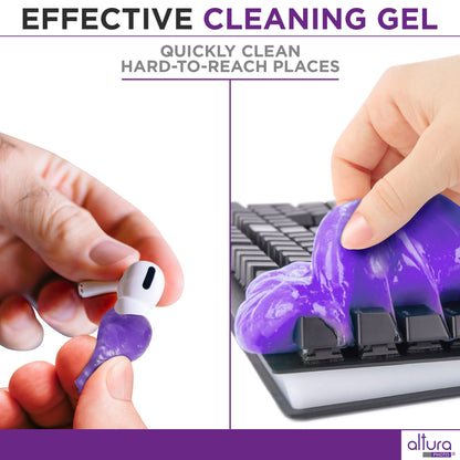 Keyboard Cleaner & Laptop Cleaning Kit - All-In-One Electronic Screen Cleaner for Computer, PC, MacBook, iPhone, Camera Accessories - Gifts for Gamers Men, Stocking Stuffers for College Tech Guy Geeks