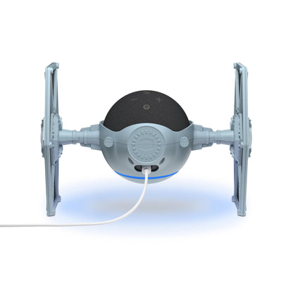 STAR WARS Echo Dot Bundle: Includes Echo Dot (5th Gen, 2022 release) | Charcoal and Limited Edition STAR WARS TIE Fighter Stand