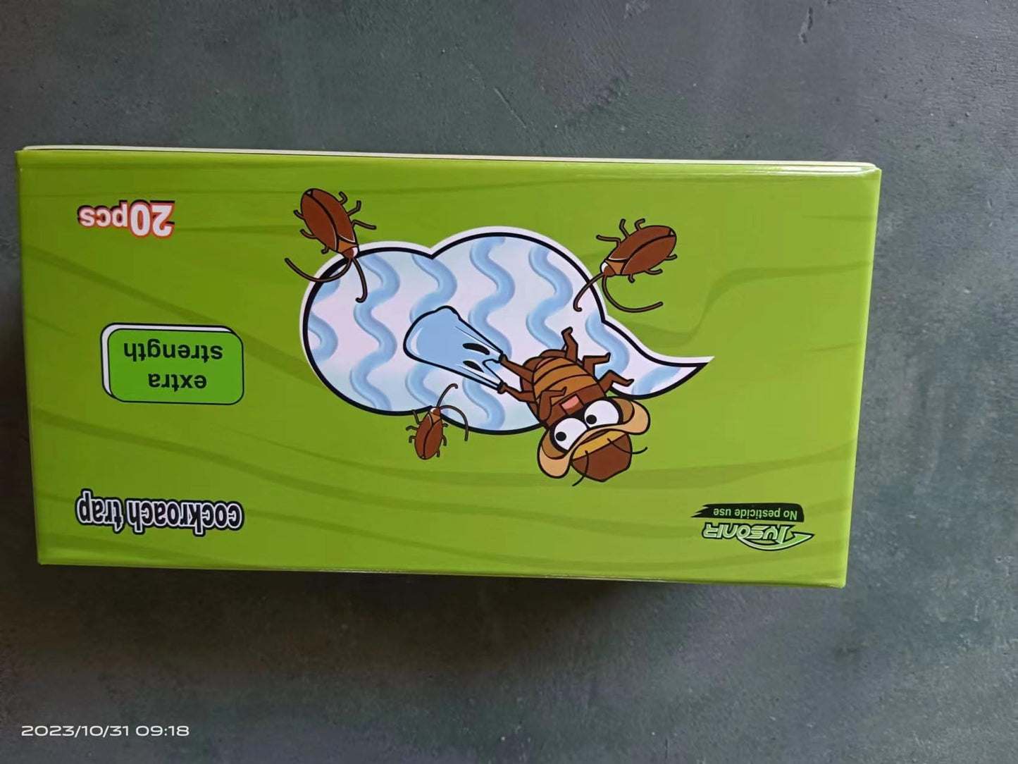 Roach Trap (20Pack) -Cockroach Traps Indoor with Bait,Roach Motel -Child hild & Pet Friendly