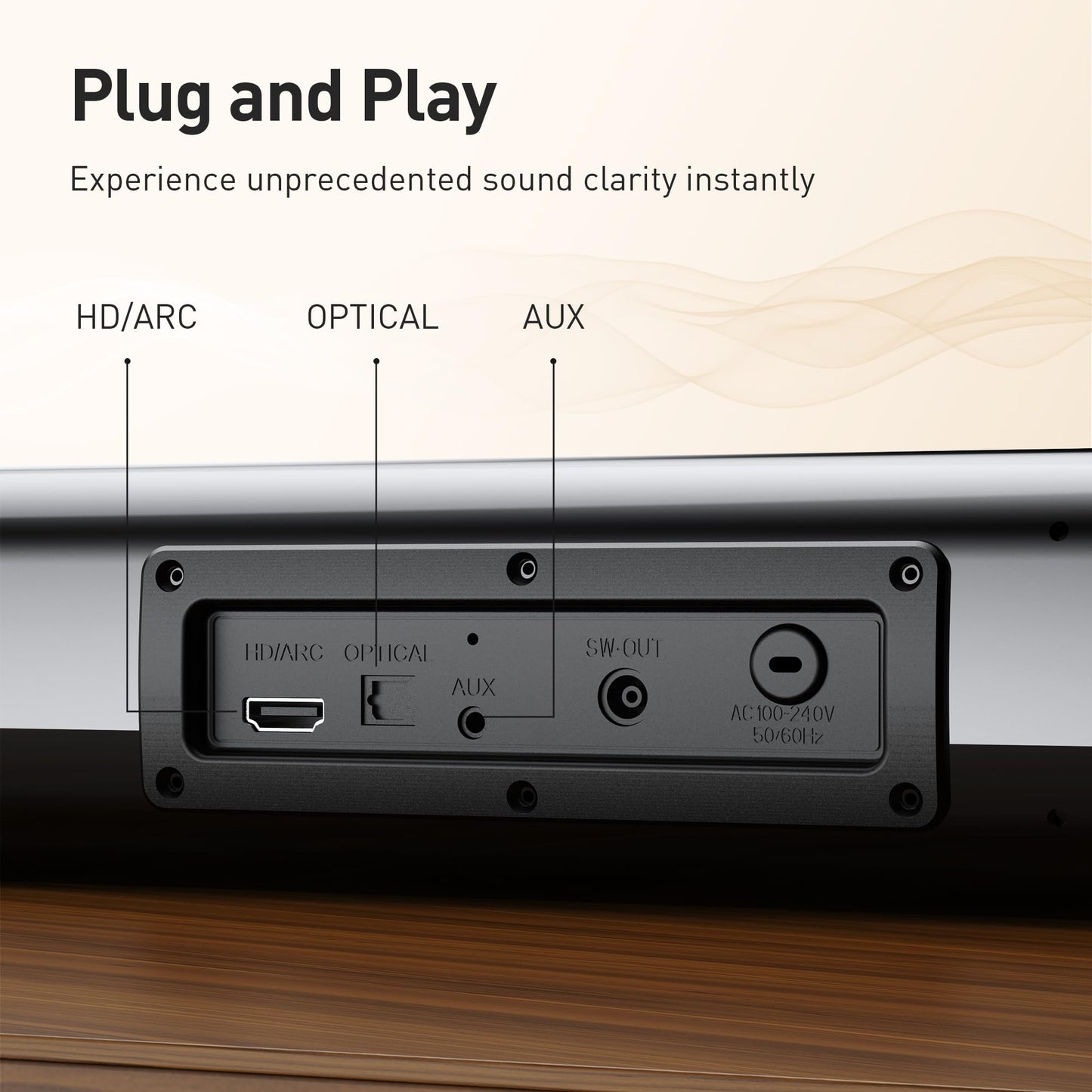 Karaoke Soundbar with Subwoofer for TV: Sound Bar with 2 Wireless Microphones - Home Theater Surround Sound System - Bluetooth Speaker with Remote Supports HDMI ARC/Optical/AUX/USB for TV/PC