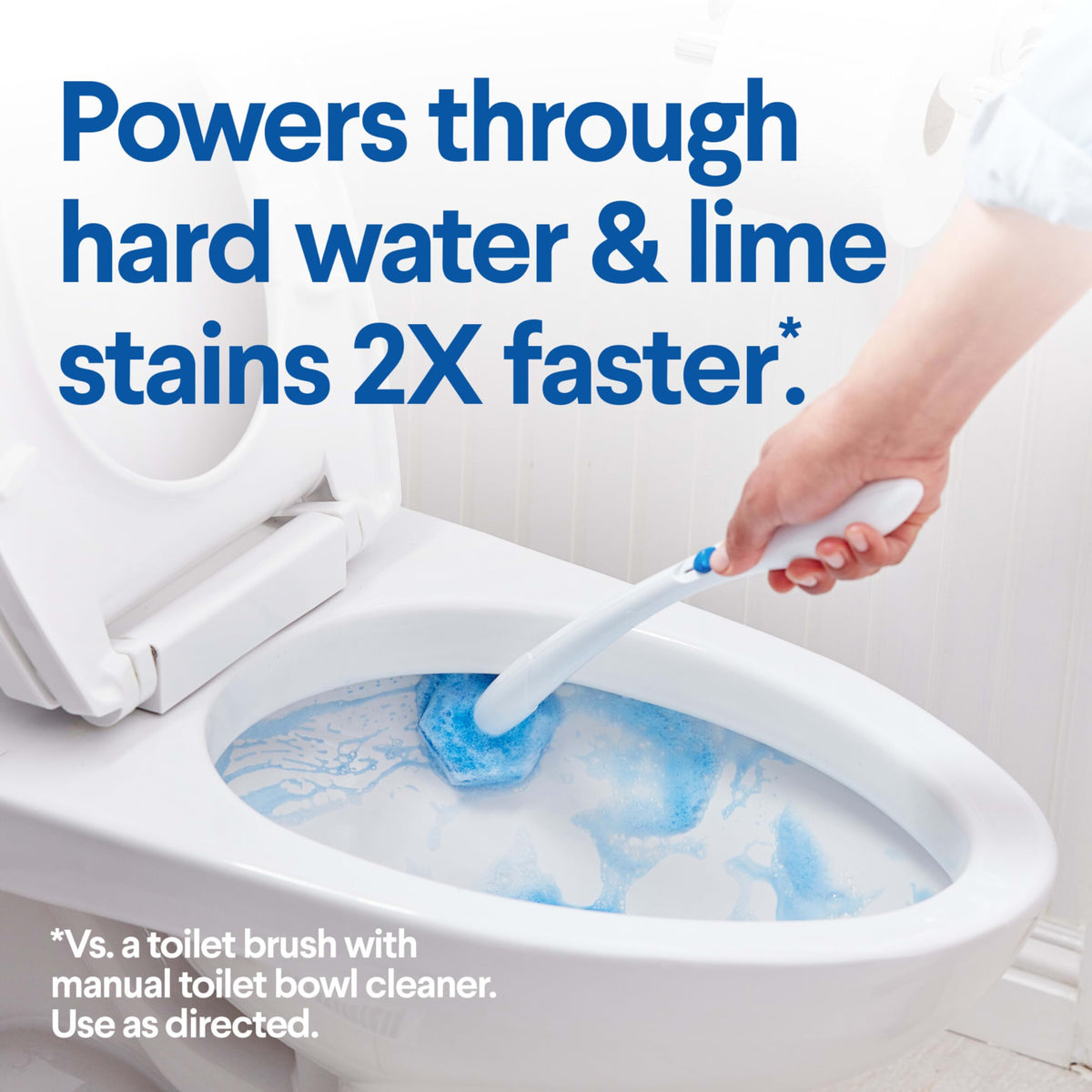 Clorox Toilet Wand Toilet Cleaning Kit, ToiletWand, Caddy and 6 Refills (Pack May Vary)