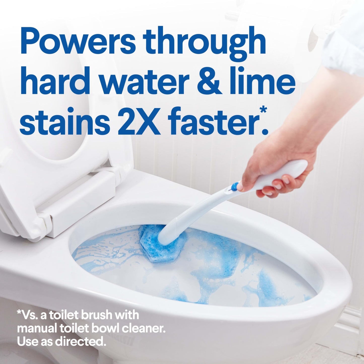 Clorox Original Toilet Cleaning System - ToiletWand, Storage Caddy and 16 Heads, Dorm Room Essentials, (Package May Vary)