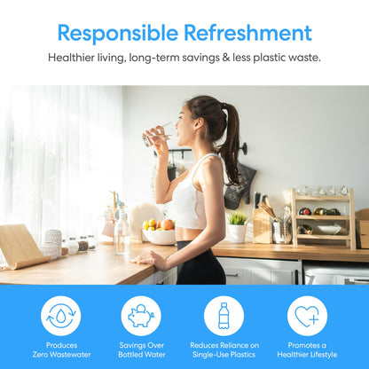 Brio Bottom Loading Water Cooler Dispenser for 5 Gallon Bottles - 3 Temperatures with Hot, Room & Cold Spouts, Child Safety Lock, LED Display with Empty Bottle Alert, Stainless Steel