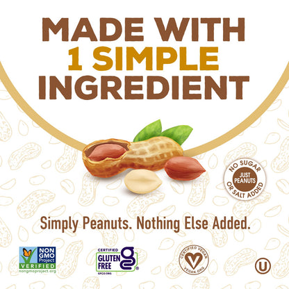 PB2 Pure Peanut Butter Powder - [2 lb/32 oz Jar] - No Added Sugar, No Added Salt, No Added Preservatives - 100% All Natural Roasted Peanuts - 6g of Plant-Based Protein