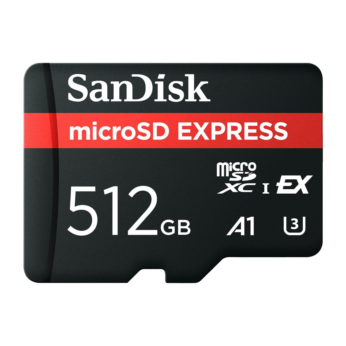 SanDisk 512GB microSD Express Card - Works with Nintendo-Switch 2, Up to 880MB/s Read, Up to 650MB/s Write, 220MB/s Sustained Write, U3, C10 - SDSQXFN-512G-GN4N
