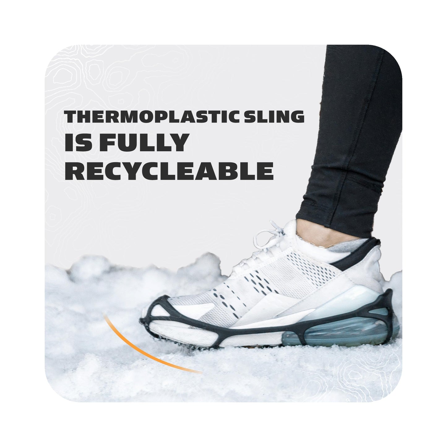 Yaktrax Walk Traction Cleats for Walking on Snow and Ice (1 Pair), Medium