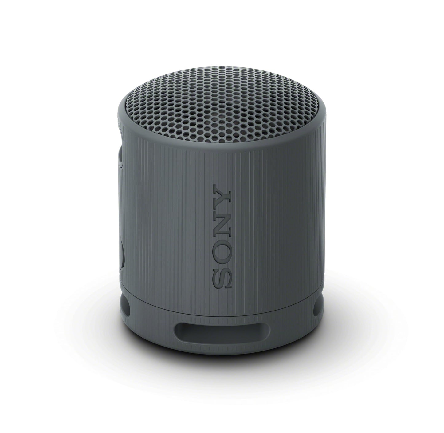 Sony SRS-XB100 Wireless Bluetooth Portable Lightweight Super-Compact Travel Speaker, Durable IP67 Waterproof & Dustproof Shower Speaker, 16 Hour Battery, Versatile Strap, & Hands-free Calling, Black