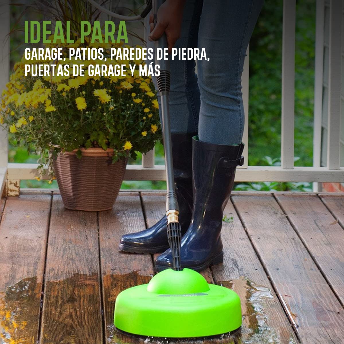 Greenworks 11" Surface Cleaner Universal Pressure Washer Attachment