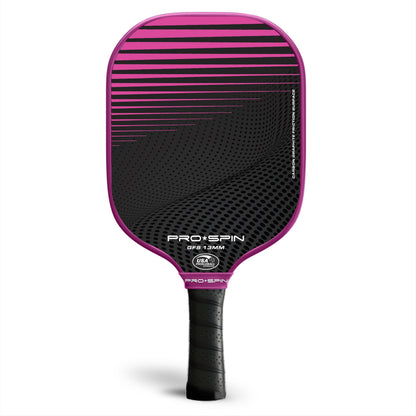 PRO-SPIN Carbon Fiber Pickleball Paddles Set of 2 | Lightweight Pickleball Set with Indoor/Outdoor Balls and Bag – Durable Pickle Ball Paddle Gift for Men, Women & Families