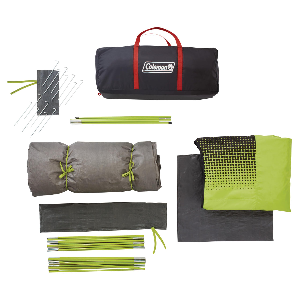 Coleman 4-Person Sundome Dark Room Dome Camping Tent