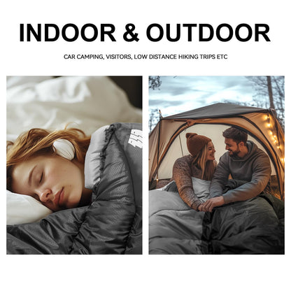 Cold Weather Sleeping Bags for Adults 30℉ - Portable, Waterproof, 4lb Lightweight Sleeping Bag for Tall Kids Girls Boys with Compression Sack, for Warm Camping, Hiking, Travel, Outdoor& Indoor