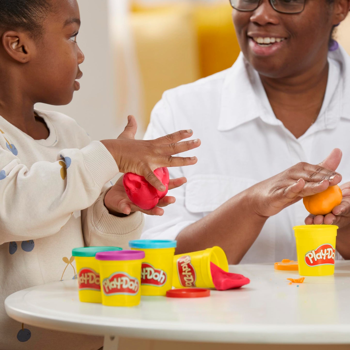 Play-Doh Jewel Colors Bulk 12-Pack of 4-Ounce Cans, Party Favors, Kids Arts & Crafts, Preschool Toys, Ages 2+ (Amazon Exclusive)