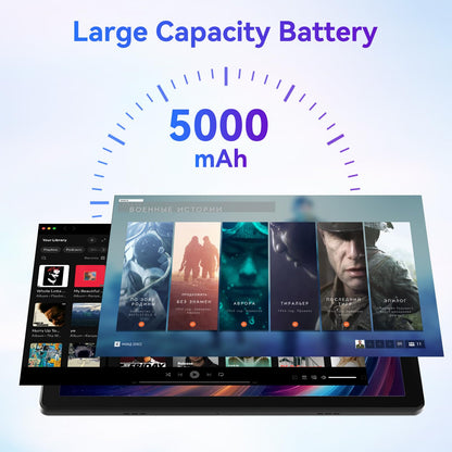 Tablet 10 Inch Android 15 OS GMS Certified Tablets PC 1.8 GHz 5-Core 20 (3+17) GB RAM 64 GB ROM 1 TB Expandable 1280x800 HD IPS Touch Screen 5000 mAh WiFi 6 Bluetooth 5.4 Dual Camera 2025 (Black)