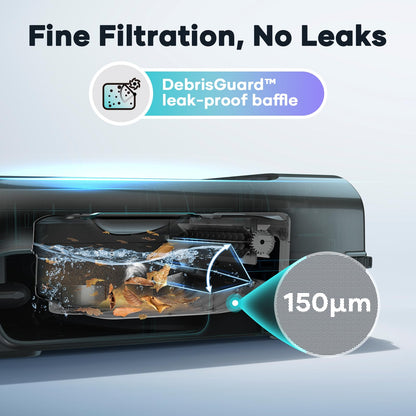 AIPER Surfer S2 Solar Pool Skimmer with APP Support, 24/7 Cleaning, Dual Charging Modes, Smart Obstacle Avoidance, Ideal for All Swimming Pool Types