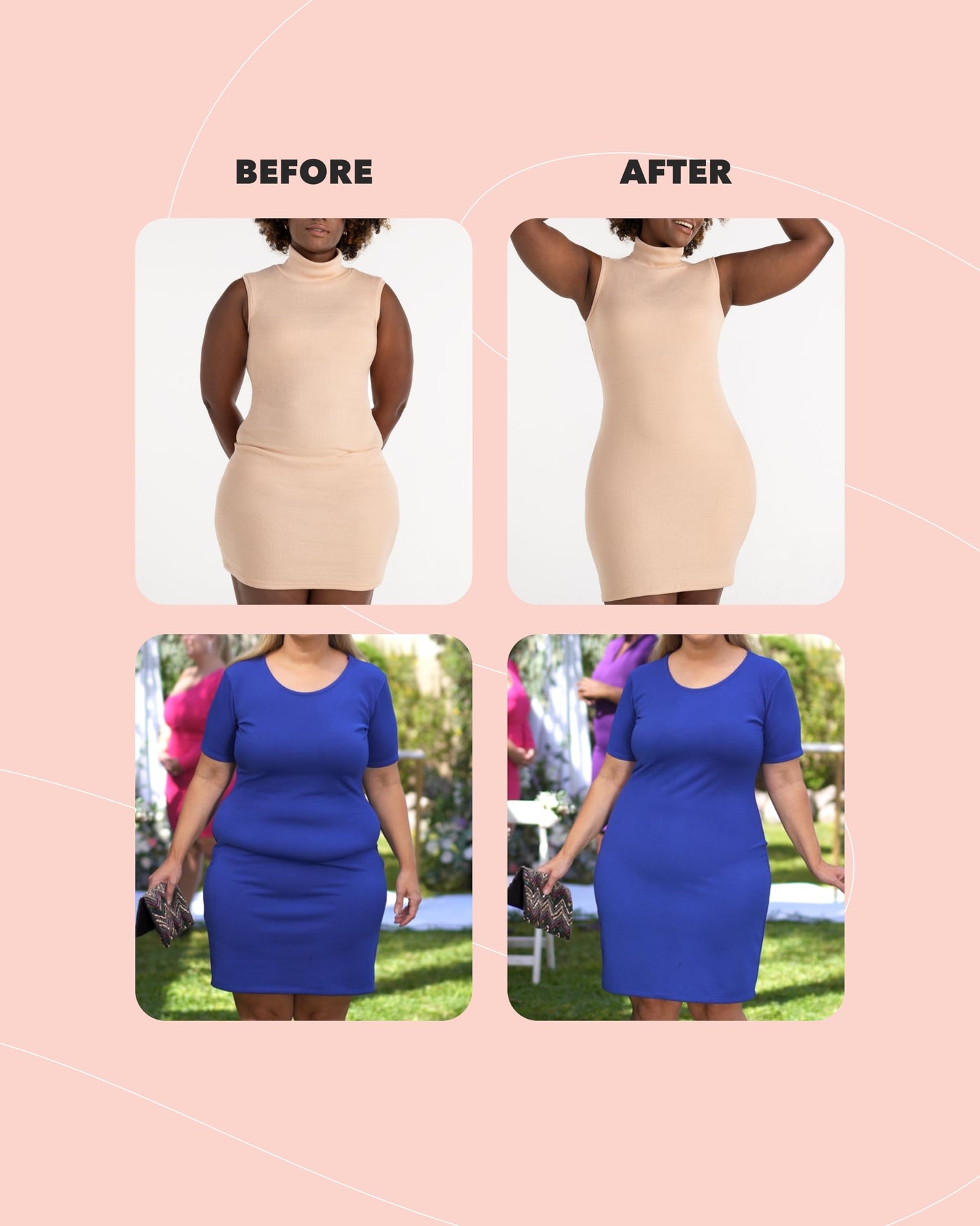 SHAPERMINT Shapewear Tummy Control Panty - Shapewear for Women, Body Shaper Tummy Control Underwear for Women, Plus Size Black