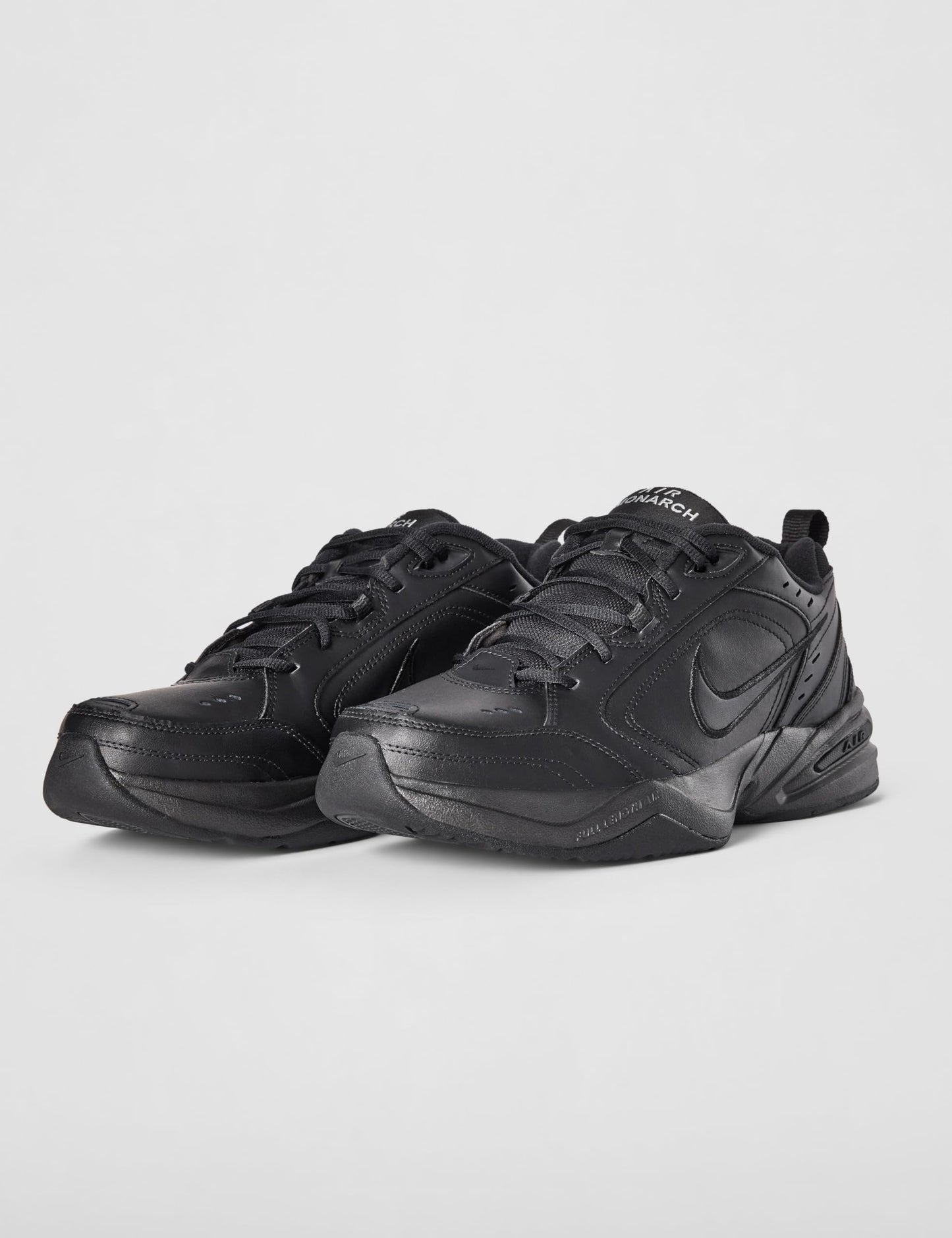 Nike Men's Air Monarch IV Training/Workout Shoes, Black/Black, 10.5